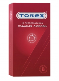 Презервативы Torex  Сладкая любовь  с ароматом клубники - 12 шт. - Torex - купить с доставкой в Саранске