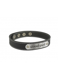 Чокер с белой строчкой Good Girl - Sitabella - купить с доставкой в Саранске