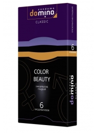 Разноцветные презервативы DOMINO Colour Beauty - 6 шт. - Domino - купить с доставкой в Саранске