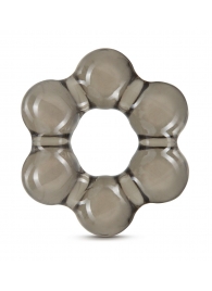 Дымчатое эрекционное кольцо Stay Hard Thick Bead Cock Ring - Blush Novelties - в Саранске купить с доставкой
