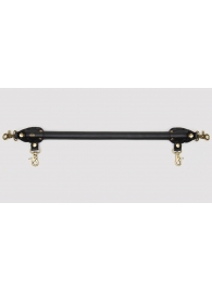 Черная распорка для ног Bound to You Faux Leather Spreader Bar - 50,8 см. - Fifty Shades of Grey - купить с доставкой в Саранске