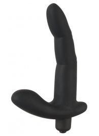 Черный вибромассажер простаты Naughty Finger Prostate Vibe - 13,8 см. - Orion - в Саранске купить с доставкой