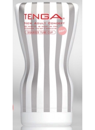 Мастурбатор TENGA Squeeze Tube Cup Soft - Tenga - в Саранске купить с доставкой