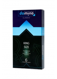 Презервативы увеличенного размера DOMINO Classic King size - 6 шт. - Domino - купить с доставкой в Саранске