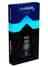 Презервативы увеличенного размера DOMINO Classic King size - 6 шт. - Domino - купить с доставкой в Саранске