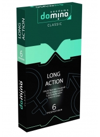 Презервативы с пролонгирующим эффектом DOMINO Classic Long action - 6 шт. - Domino - купить с доставкой в Саранске