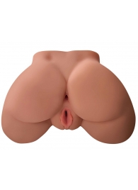 Кофейный мастурбатор-полуторс Perfect Ass Masturbator - Pipedream - в Саранске купить с доставкой