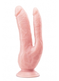 Телесный фаллоимитатор 8 Inch DP Cock - 20,32 см. - Blush Novelties