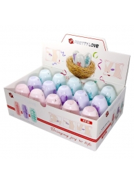 Набор из 15 мини-мастурбаторов Fantastic Egg Hard Boiled - Baile - в Саранске купить с доставкой