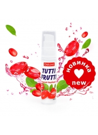 Гель-смазка Tutti-frutti со вкусом барбариса - 30 гр. - Биоритм - купить с доставкой в Саранске