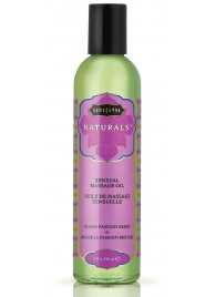 Массажное масло Naturals Island Passion Berry с ароматом тропических фруктов - 236 мл. - Kama Sutra - купить с доставкой в Саранске