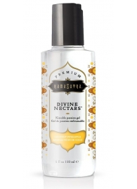 Гель-лубрикант на водной основе Divine Nectars Vanilla с ароматом ванили - 150 мл. - Kama Sutra - купить с доставкой в Саранске