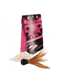 Пудра для тела Honey Dust Body Powder с ароматом клубники - 28 гр. - Kama Sutra - купить с доставкой в Саранске