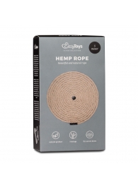 Пеньковая веревка для связывания Hemp Rope - 5 м. - Easy toys - купить с доставкой в Саранске