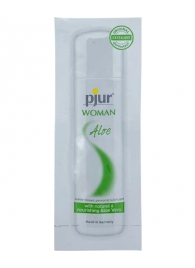 Лубрикант на водной основе pjur WOMAN Aloe - 2 мл. - Pjur - купить с доставкой в Саранске