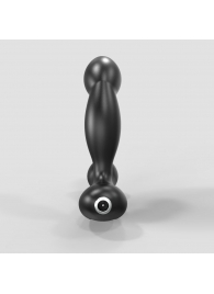 Черный вибромассажер простаты и промежности Prostate Pro с пультом ДУ - Bathmate - в Саранске купить с доставкой