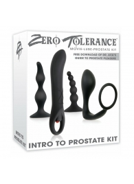 Набор стимуляторов простаты Intro To Prostate Kit - Zero Tolerance - в Саранске купить с доставкой