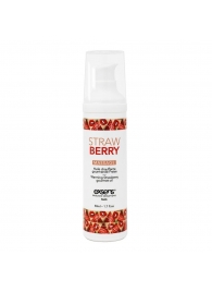 Разогревающее массажное масло  с ароматом клубники Gourmet Strawberry - 50 мл. - Exsens - купить с доставкой в Саранске