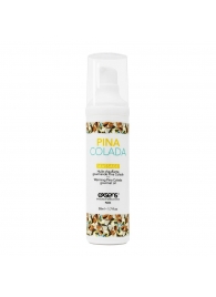 Разогревающее массажное масло с ароматом пина колада Gourmet Pina Colada - 50 мл. - Exsens - купить с доставкой в Саранске