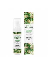 Разогревающее массажное масло с ароматом мохито Gourmet Mint Mojito - 50 мл. - Exsens - купить с доставкой в Саранске