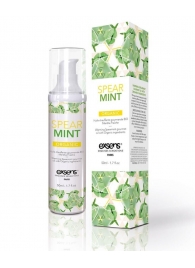 Разогревающее массажное масло Gourmet Spearmint Organic с органическими ингредиентами - 50 мл. - Exsens - купить с доставкой в Саранске