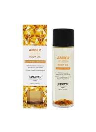 Органическое массажное масло AMBER JOJOBA - 100 мл. - Exsens - купить с доставкой в Саранске