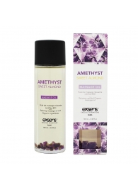 Органическое массажное масло AMETHYST SWEET ALMOND - 100 мл. - Exsens - купить с доставкой в Саранске