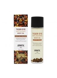 Органическое массажное масло TIGER EYE MACADAMIA - 100 мл. - Exsens - купить с доставкой в Саранске