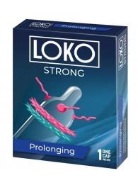 Стимулирующая насадка на пенис LOKO STRONG с продлевающим эффектом - Sitabella - в Саранске купить с доставкой