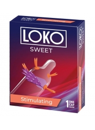 Стимулирующая насадка на пенис LOKO SWEET с возбуждающим эффектом - Sitabella - в Саранске купить с доставкой