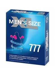 Стимулирующая насадка на пенис MEN SIZE 777 - Sitabella - в Саранске купить с доставкой