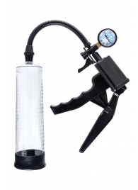 Прозрачная механическая помпа для пениса Viggo - Sexus - в Саранске купить с доставкой