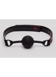 Кляп-шар на двусторонних ремешках Reversible Silicone Ball Gag - Fifty Shades of Grey - купить с доставкой в Саранске