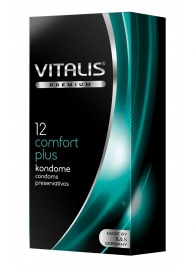 Контурные презервативы VITALIS PREMIUM comfort plus - 12 шт. - Vitalis - купить с доставкой в Саранске