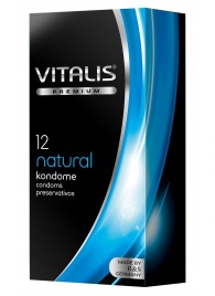 Классические презервативы VITALIS PREMIUM natural - 12 шт. - Vitalis - купить с доставкой в Саранске