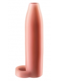 Телесная насадка Real Feel Enhancer XL - 17 см. - Pipedream - в Саранске купить с доставкой