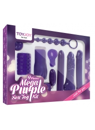Эротический набор Toy Joy Mega Purple - Toy Joy - купить с доставкой в Саранске