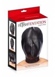 Маска-шлем на голову с отверстиями для дыхания - Fetish Tentation - купить с доставкой в Саранске