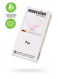 Супертонкие презервативы Masculan Pur - 10 шт. - Masculan - купить с доставкой в Саранске