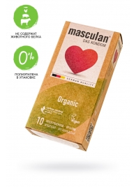 Экологически чистые презервативы Masculan Organic - 10 шт. - Masculan - купить с доставкой в Саранске