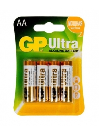 Батарейки алкалиновые GP Ultra Alkaline AA/LR6 - 4 шт. - Элементы питания - купить с доставкой в Саранске