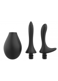 Черный анальный душ Nexus Anal Douche Set с 2 сменными насадками - Nexus Range - купить с доставкой в Саранске