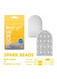 Карманный мастурбатор Spark Beads - Tenga - в Саранске купить с доставкой