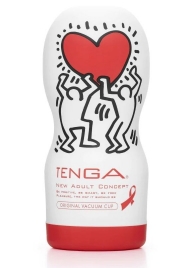 Мастурбатор Keith Haring Cup Deep Throat - Tenga - в Саранске купить с доставкой