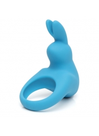 Голубое эрекционное виброкольцо Happy Rabbit Rechargeable Rabbit Cock Ring - Happy Rabbit - в Саранске купить с доставкой