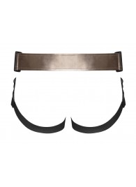 Бронзовый пояс для насадок Curious Harness - Strap-on-me - купить с доставкой в Саранске