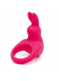 Розовое эрекционное виброкольцо Happy Rabbit Rechargeable Rabbit Cock Ring - Happy Rabbit - в Саранске купить с доставкой