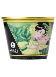 Массажная свеча Exotic Green Tea с ароматом зелёного чая - 170 мл. - Shunga - купить с доставкой в Саранске