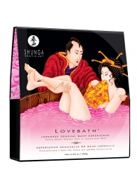 Соль для ванны Lovebath Dragon Fruit, превращающая воду в гель - 650 гр. - Shunga - купить с доставкой в Саранске