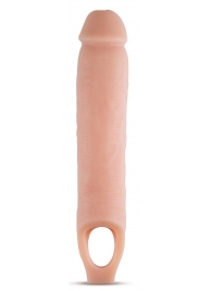 Телесная насадка на пенис 11.5 Inch Cock Sheath Penis Extender - 29,2 см. - Blush Novelties - в Саранске купить с доставкой